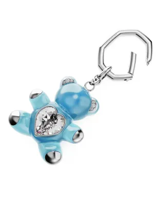 Portachiavi Teddy Orso blu placcato rodio Donna Swarovski - category_name - XDMG De Marchi Gianotti