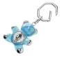 Portachiavi Teddy Orso blu placcato rodio Donna Swarovski Portachiavi Teddy Orso blu placcato rodio Donna Swarovski