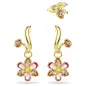 Set 3 orecchini Idyllia Fiore multicolore Donna Swarovski