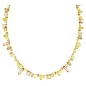 Collana lunga Gema taglio misto gialla Donna Swarovski