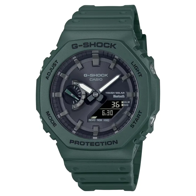 Orologio Verde Militare CasiOak Bluetooth Solar Uomo Casio G-Shock