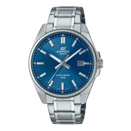 Orologio Acciaio Blu Sunburst Classico Data 42mm Uomo Casio Edifice