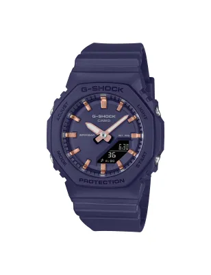 Orologio Blu Navy Oro Rosa Compatto 40mm Donna Casio G-Shock