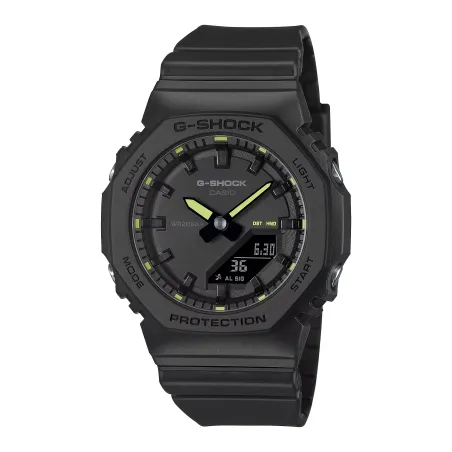 Orologio Nero Neon Giallo Compatto Sportivo 40mm Donna Casio G-Shock
