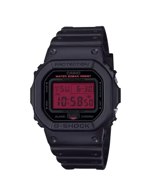 Orologio Nero Rosso BBR Square Digital Classic Uomo Casio G-Shock