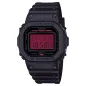 Orologio Nero Rosso BBR Square Digital Classic Uomo Casio G-Shock