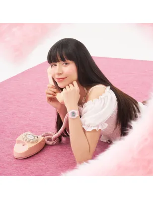 Orologio Rosa Scintillante Compatto 37mm Bambini Casio Baby-G