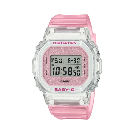 Orologio Rosa Scintillante Compatto 37mm Bambini Casio Baby-G