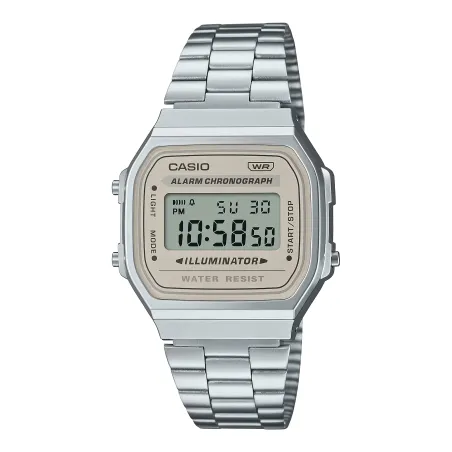 Orologio Beige Digital Vintage Urban Retro Casio Vintage