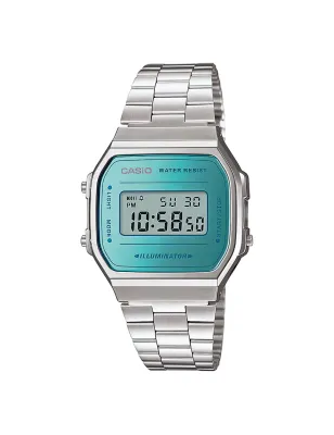 Orologio a Specchio Digital Iconic Turchese Casio Vintage