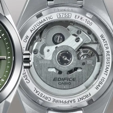 Orologio Verde Automatico Mechanical 39mm Uomo Casio Edifice