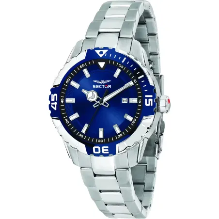 Orologio Legend Silver Diver Clasp 42mm Uomo Sector