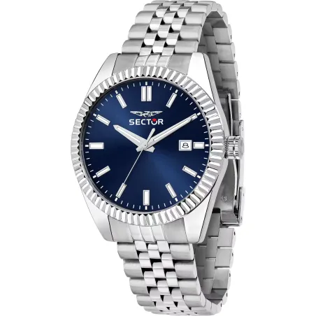 Orologio Silver 240 Diver Clasp Lucido 41mm Uomo Sector