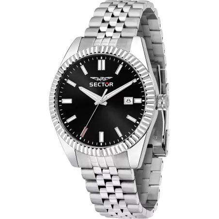 Orologio Silver 240 Diver Clasp Lucido 41mm Uomo Sector