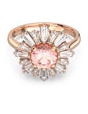 ANELLO SUNSHINE SOLE ROSA MIS.52 DONNA SWAROVSKI 