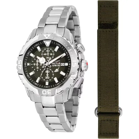 Orologio Verde Alpini 1872 Limited Edition 43mm Uomo Sector