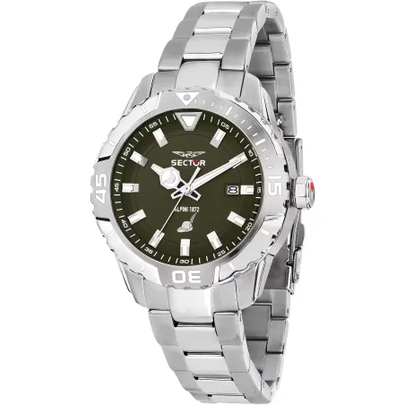 Orologio Verde ALPINI 1872 Legend 42mm Uomo Sector