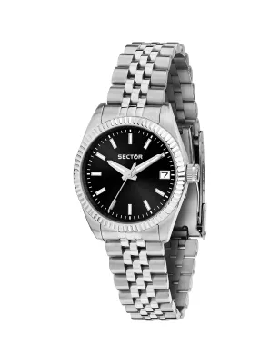 Orologio Nero Elegante Donna 32mm Donna Sector