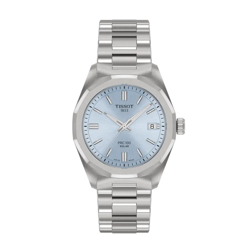 Orologio Azzurro Solar Lightmaster Dodecagonal 34mm Donna Tissot