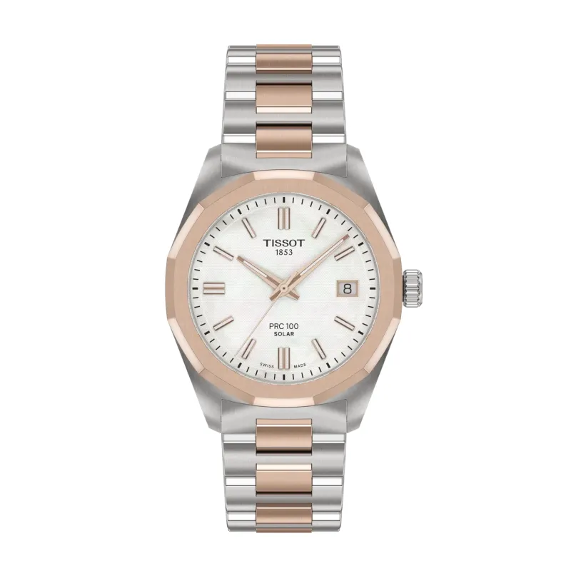 Orologio Madreperla Bianca Solar Lightmaster 34mm Donna Tissot