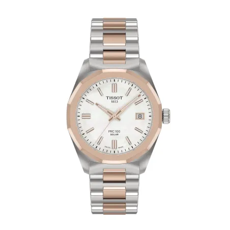 Orologio Madreperla Bianca Solar Lightmaster 34mm Donna Tissot