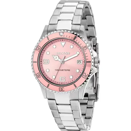 Orologio 230 Light Rose 35mm Rosa Quadrante Lunetta Donna Sector