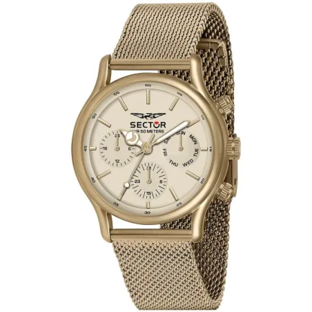 Orologio 660 R3253517015 Multifunzione Milano Beige 43mm Uomo Sector