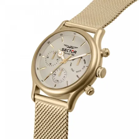 Orologio 660 R3253517015 Multifunzione Milano Beige 43mm Uomo Sector