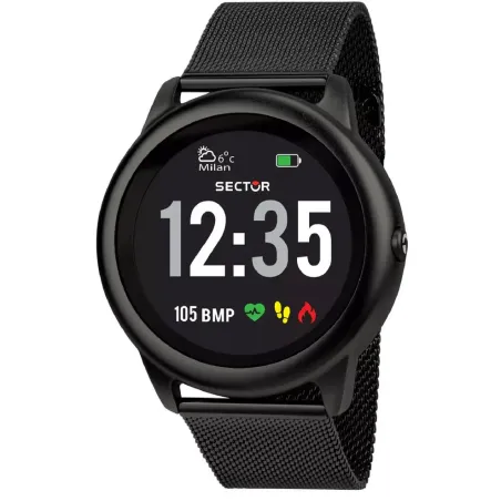 Orologio S-01 R3251545001 Nero Milano Bluetooth 46mm Sector