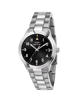 Orologio 670 R3253540014 Nero Satinato 37mm Donna Sector