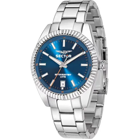 Orologio 240 R3253476002 Blu Sunray Data 41mm Uomo Sector