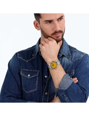 Orologio 240 R3253240050 Giallo Sole Caldo Data 41mm Uomo Sector
