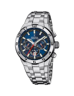 Orologio Chrono Bike F20670/1 Blu Cronografo 44mm Uomo Festina