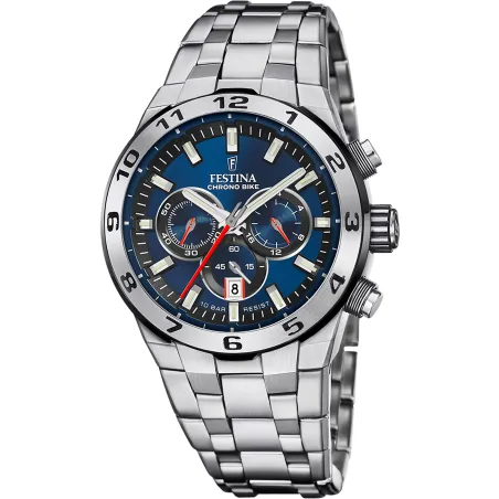 Orologio Chrono Bike F20670/1 Blu Cronografo 44mm Uomo Festina