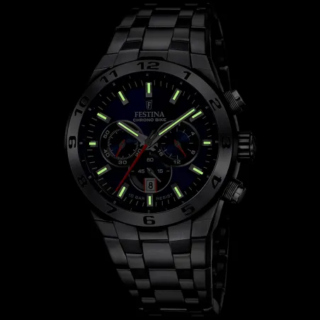 Orologio Chrono Bike F20670/1 Blu Cronografo 44mm Uomo Festina