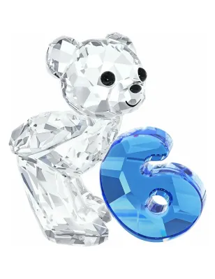 Decorazione Orsetto Kris Numero 6 Swarovski