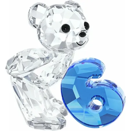 Decorazione Orsetto Kris Numero 6 Swarovski