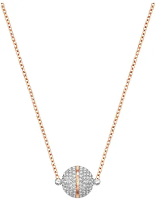 Collana Foam con pavé di cristalli Donna Swarovski