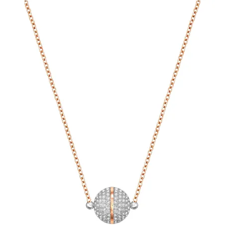 Collana Foam con pavé di cristalli Donna Swarovski