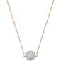 Collana Foam con pavé di cristalli Donna Swarovski