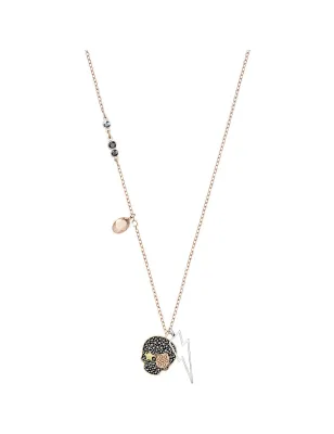 Collana Duo Skull con Teschio Swarovski