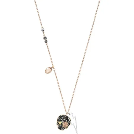 Collana Duo Skull con Teschio Swarovski