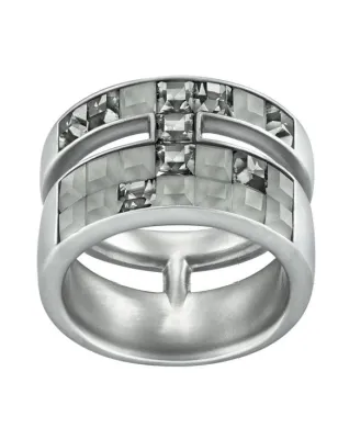Anello Frozen argento mis.52 Donna Swarovski