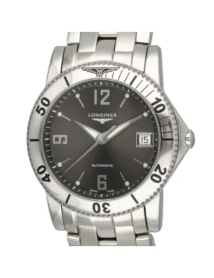 Orologio Admiral L3.620.4.76.6 Auto Grigio 37mm Uomo Longines