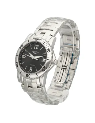 Orologio Admiral L3.620.4.76.6 Auto Grigio 37mm Uomo Longines