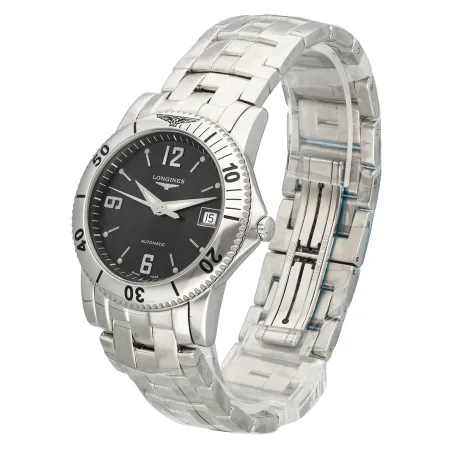 Orologio Admiral L3.620.4.76.6 Auto Grigio 37mm Uomo Longines