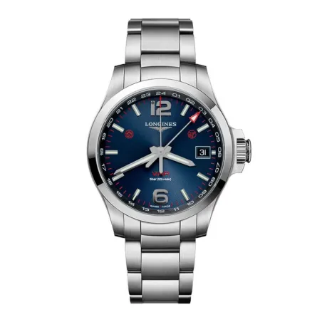 Orologio Conquest VHP GMT L3.718.4.96.6 Blu 41mm Uomo Longines
