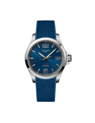 Orologio Conquest VHP L3.716.4.96.9 Blu Gomma 41mm Uomo Longines