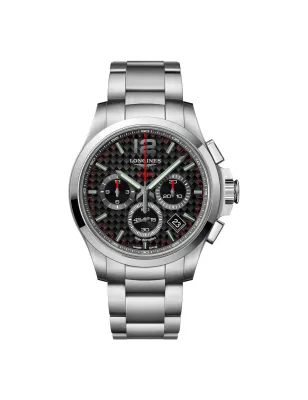 Orologio Conquest VHP L3.717.4.66.6 Crono Carbon 42mm Uomo Longines