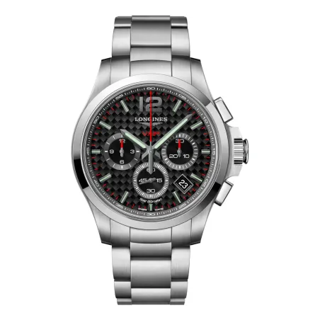 Orologio Conquest VHP L3.717.4.66.6 Crono Carbon 42mm Uomo Longines